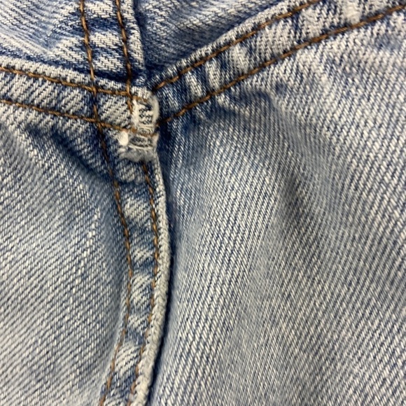 Levis 505 Men Regular Fit Light W36 L32 Blue Jeans - Picture 9 of 13